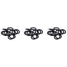 30 Pcs Black Rubber Oil Seal O Shaped Rings Seal Washers 16 x 12 x 2 mm