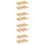 8Ud Escalones De Madera Beige Para Mueble De Pared 10