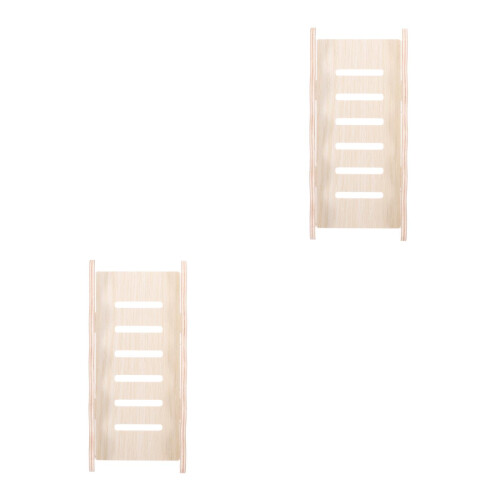 2Ud Para Roedores Madera Resistente Entretenimiento Hamsters 2