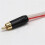 2X Replacement Repair Speaker Bare Wire Cable 5Ft with RCA Plug to Stripped Ends 5