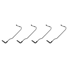 4X Original Auto Parks Throttle Valve to Thermostat Hose Hard Tube for Cruze 1.6 Aveo/Astra/Verano Oe:55574685 55559352