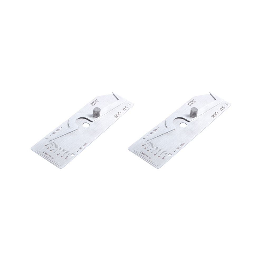 2X V-Wac Biting Welding Gauge Welding Inspect Metric Single Weld Gage 6031368617368