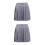 2Ud Falda Escolar Plisada Spandex Con Alta Niñas 9