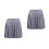 2Ud Falda Escolar Plisada Spandex Con Alta Niñas 6