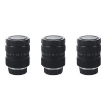 3X Television TV Lens/CCTV Lens for C Mount Camera 25mm F1.4 in Black
