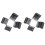 8 Attachment Comb Set for  with Metal Backed Cutting Guide 3mm 6mm 9mm 12mm 1