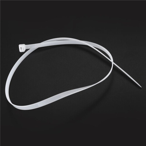 40X Extra Long 76cm Cable Ties White Zip Wraps