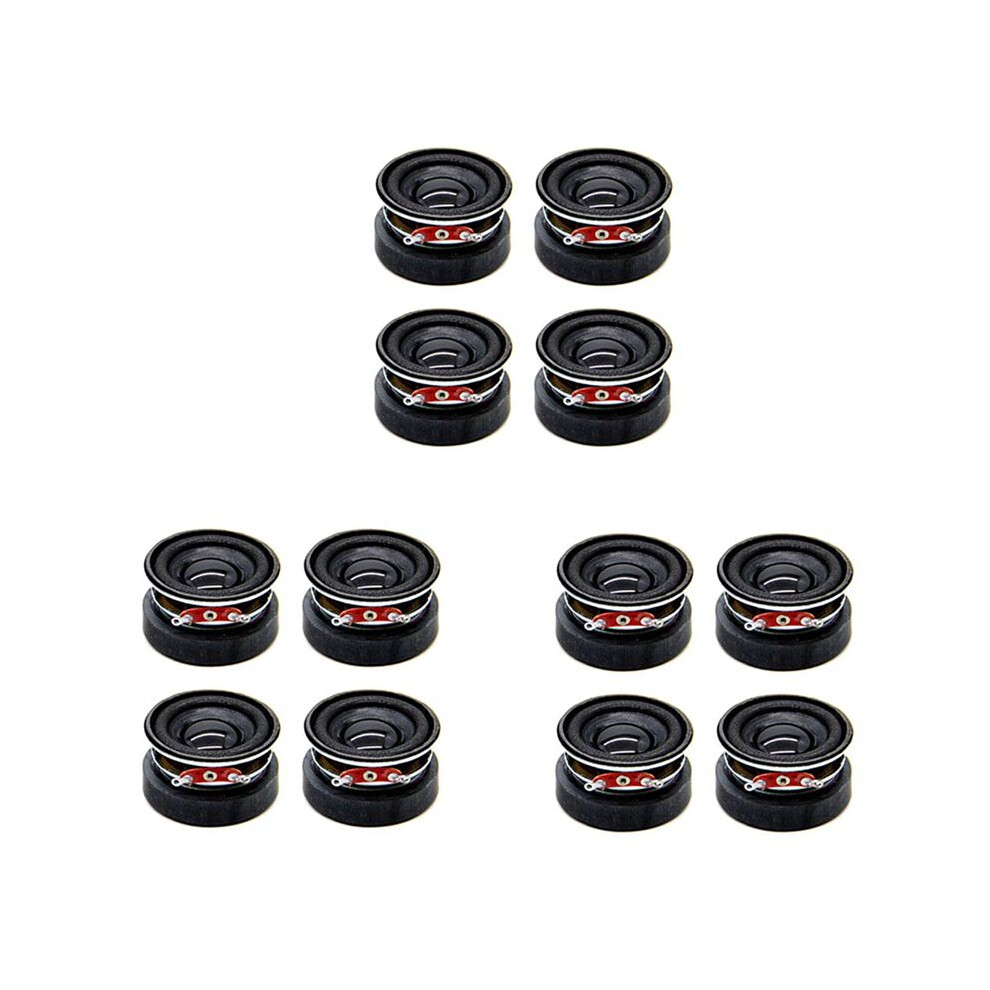 12Pcs 1.5 Inch Audio Speaker 4Ω 3W 40Mm Bass Multimedia Loudspeaker Diy Sound Speaker For Home Theater Black 6033461053319