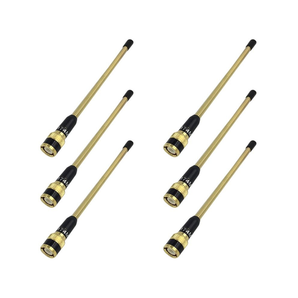 6X Vhf 136-174 Mhz 6.8 Inch Bnc Antenna For V8 V80 V80e V82 V85 Portable Radio 6032906939416