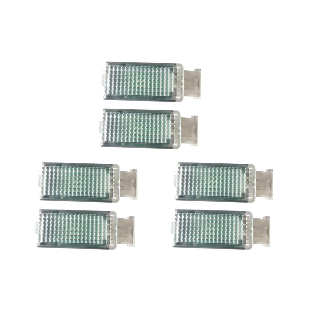 6Pcs Led Footwell For 6 7 Mk5 Mk6 B7 B8 5Gg 947 409 5Gg947409 5G0 947 409 Light 6033283925993