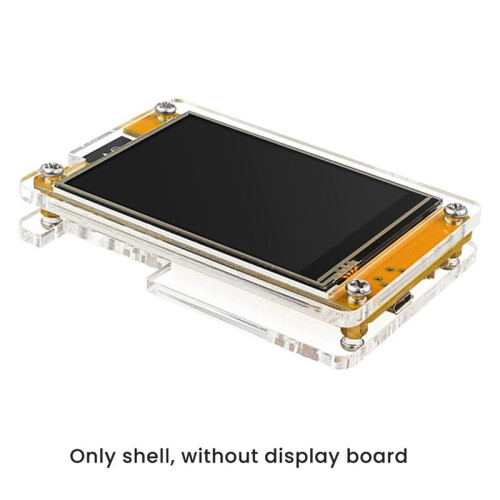 5X Acrylic Case for 2.8 Inch Display Screen ESP32 Development Board LCD TFT Module with Touch WROOM Protective Shell 1