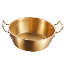 Doppelohrring Snackschale aus 304 Edelstahl, 12 cm, 86 g, für Zuhause & Restaurant