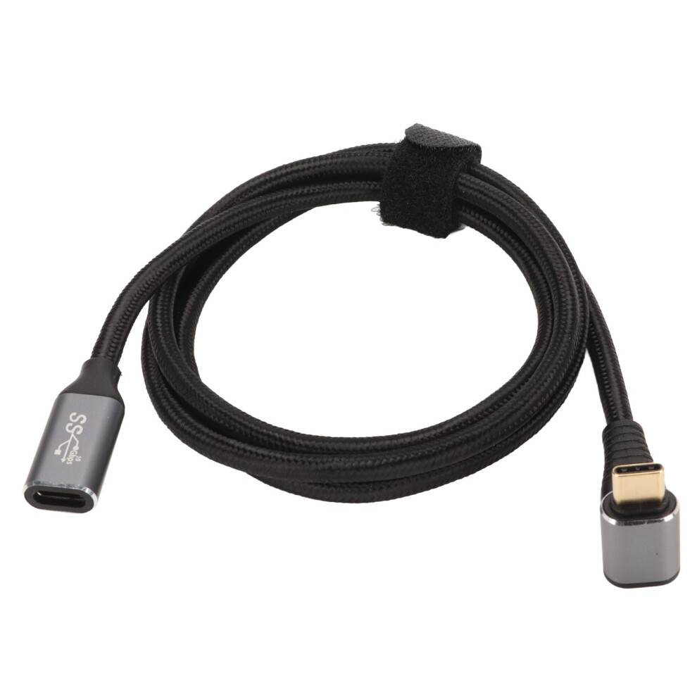 Right Angle Usb C 3.2 Extension Cable 10Gbps 100W Pd Charge 4K 60Hz 4661371147662