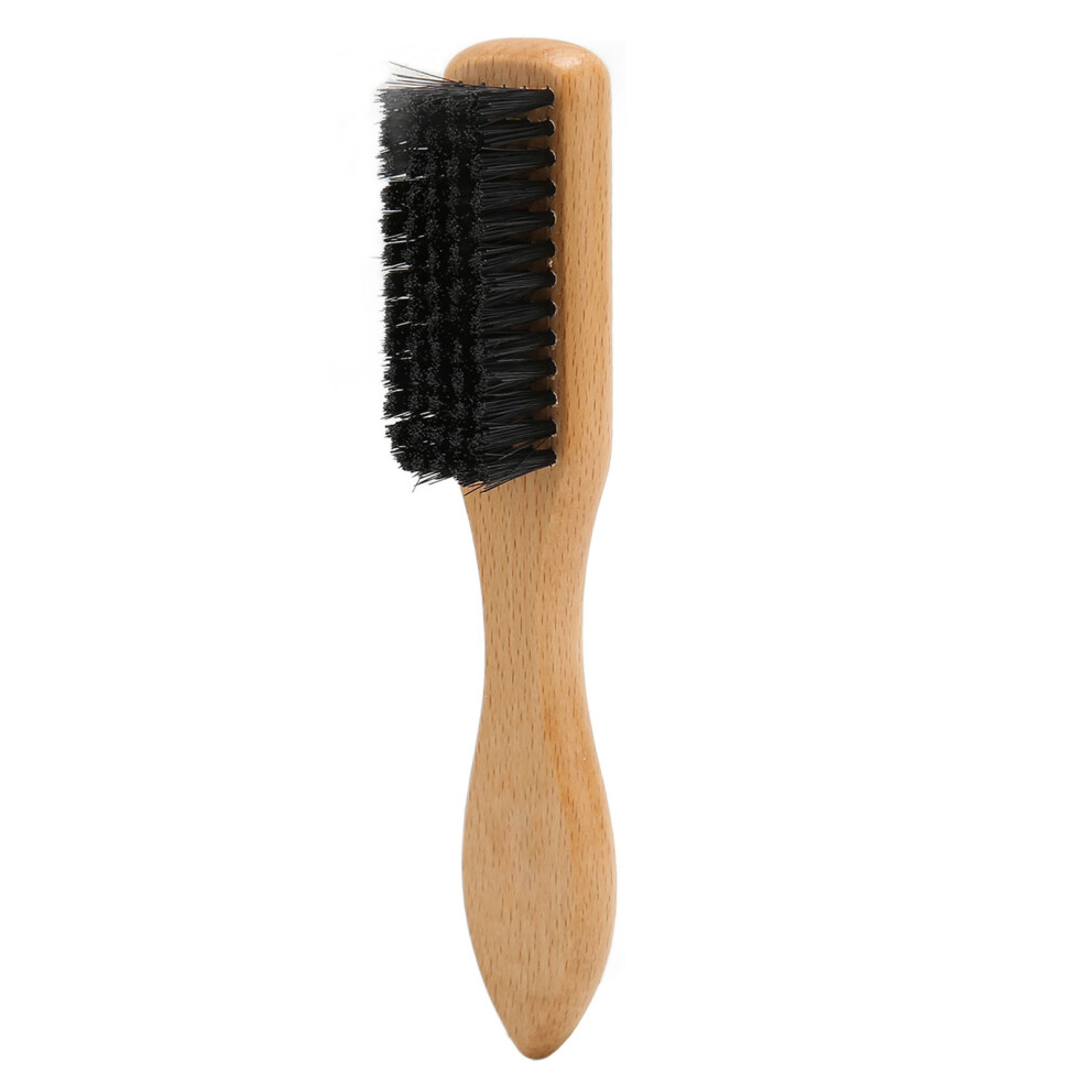 Beard Care Brush with Exfoliating Nylon Bristles & Comfortable Handle