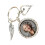 Romance Anniversary Keychain With Personalize Images-Silver 1