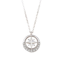 Hexagram Couple Necklace Adjustable Neckchain Sensitive Skin-G