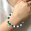 Football Inspired Stackable Wristband Lightweight Soft Clay-6 6