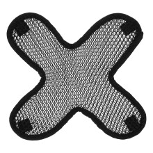4St Machinewasbare Helmvoering Zwart 3D Mesh Voor Rit