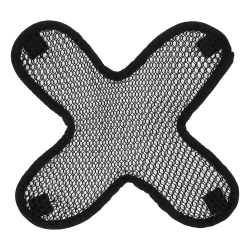 4St Machinewasbare Helmvoering Zwart 3D Mesh Voor Rit