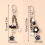 Creatieve Cat Paw Candy Flower-Candy Love-voetafdruk 4