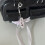 Sturdy Fabric Metal Charm Ballet Accessory Artistic Keychain 7