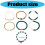 Football Inspired Stackable Wristband Lightweight Soft Clay-6 4