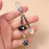 Creatieve Cat Paw Candy Flower-Candy Love-voetafdruk 7