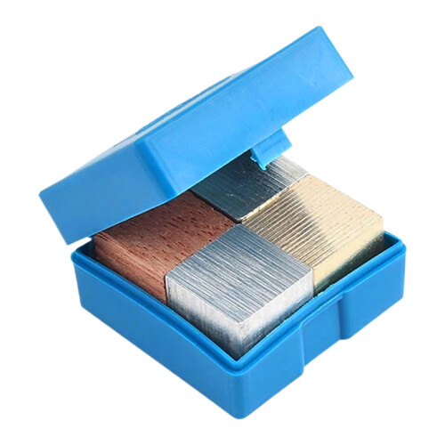 12St Dichtheid Set Ijzer Aluminium Hout Multikleur Lab