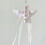 Sturdy Fabric Metal Charm Ballet Accessory Artistic Keychain 4