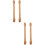 2Paren Drumsticks Met Runderhuid Voor Percussie En Optredens 7