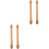2Paren Drumsticks Met Runderhuid Voor Percussie En Optredens 3