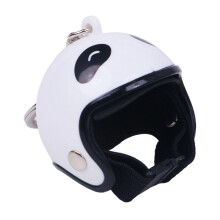 Ajout décoratif mince de porte-clés de moto animale pour-panda