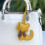 Joli porte-clés sur le thème du chat, accessoire suspendu-Orange 5