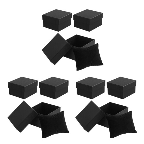 9St Sieraden En Bewaarboxen Met Pillow Zwart 2