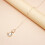 Multi Faceted Glass Necklace Creative Collarbone Chain Stylish 7