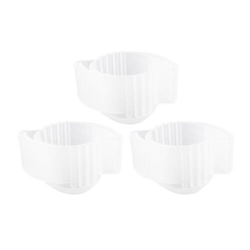 12St Flexibele Deurknop Covers Kindveilig Silicone Transparant