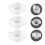 12St Flexibele Deurknop Covers Kindveilig Silicone Transparant 9
