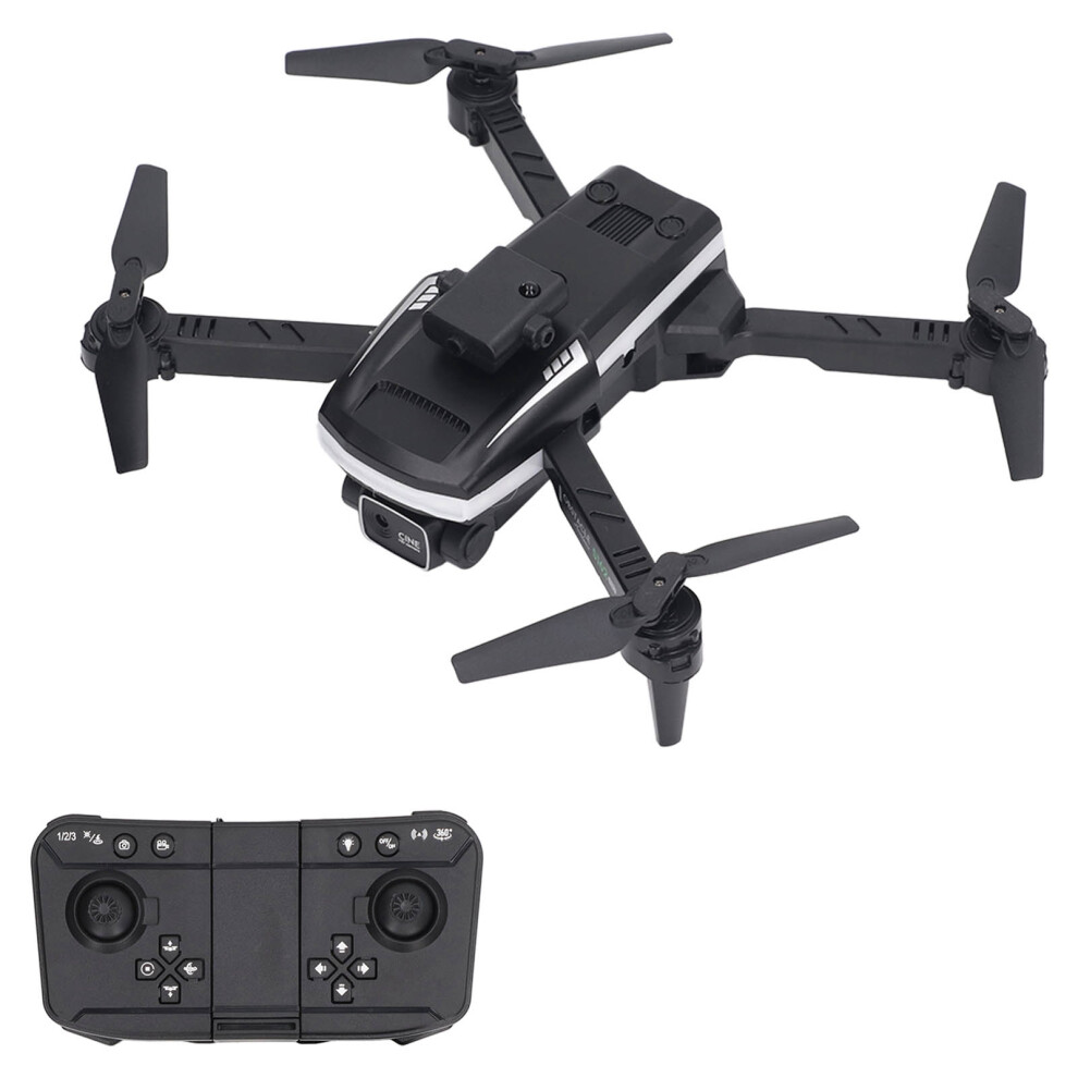 S162 Wifi Drone With Obstacle Avoidance 4K Hd Dual Camera Led Light/Green 8381371151785