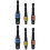 6St Impact Socket Bit Adapter Voor Boor Zwart Met Ontwerp 5