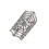 Halloween Not Piercing Earrings Modern-Gun black single 372 1