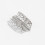 Halloween Not Piercing Earrings Modern-Gun black single 372 5