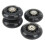Roller's Delight, LED Inline Wheels 63mm Centrifugal Force Powered, Sturdy Material For Smooth Comfortable Indoor Skateboard Experience (4Pcs) 4