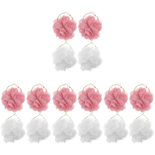 8Paare Damen Ohrringe Leicht Modeschmuck 2