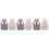 6Stk Plüsch Warmwasserbeutel Handwärmer Winter Gebrauch Beige Grau Set 4