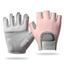 Ventilated Exercise Gloves, Full Palm Silicone Padding for Weightlifting, Fishing, Kayaking, Hiking, Paddling, Boating, Driving, Canoeing