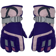 Kids Ski Gloves, Active In Winter With Windproof Warm Mittens, Water-Resistant Fabric And Fleece Lined, Adjustable Wrist Straps For Various Outdoor Ac