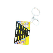 Animal Piano Rhythm Keychain ABS Materials Portable-Yellow