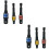 6St Impact Socket Bit Adapter Voor Boor Zwart Met Ontwerp 6