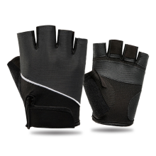 Guantes de fitness de piel ultrasuave con palmas totalmente acolchadas y tejido elástico de seda helada para una mayor transpirabilidad y comodidad.