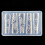 Ice Blossomy Embossing Elastomeer Unguis Cast Recyclebaar 4